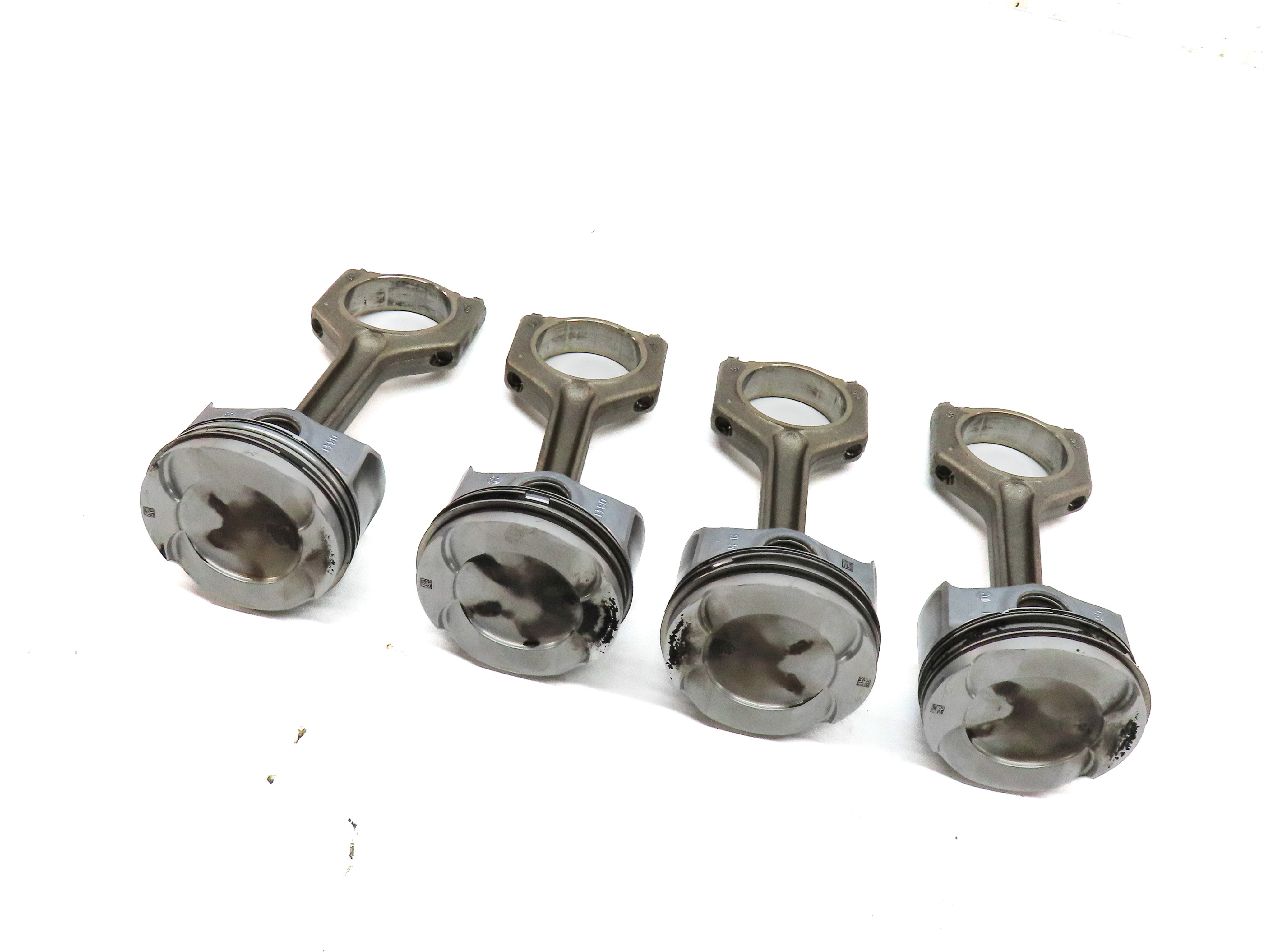 14-18 BMW 2 3 4 5 X1 X3 X5 Z4 2.0L (F10 F22 F30) TURBO N20 N26 PISTON & ROD SET4 — exact item pictured